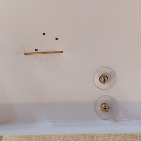 Shiny briteSnowman brooch/snowflake earrings - Picture 2 of 3